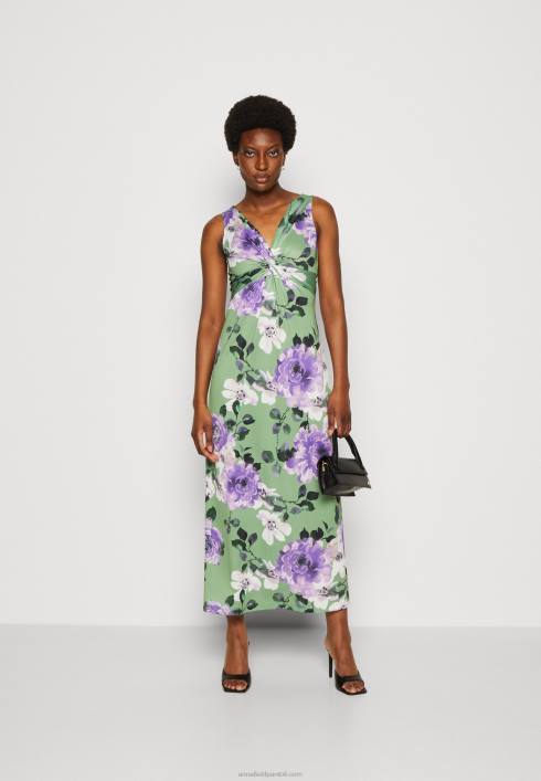 femei rochie din jerse verde/violet/alb Anna Field228478