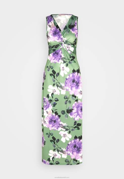 femei rochie din jerse verde/violet/alb Anna Field228478