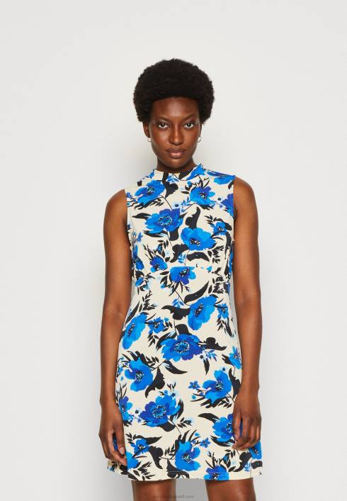 femei rochie din tricou alb/albastru Anna Field2284166