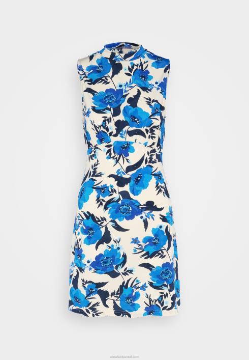 femei rochie din tricou alb/albastru Anna Field2284166