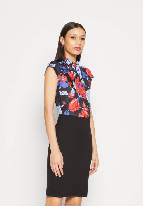 femei rochie din tricou negru/rosu/albastru Anna Field2284184