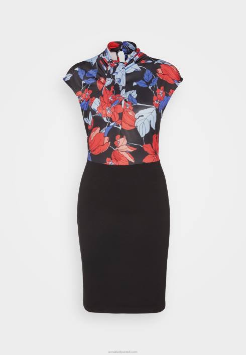 femei rochie din tricou negru/rosu/albastru Anna Field2284184