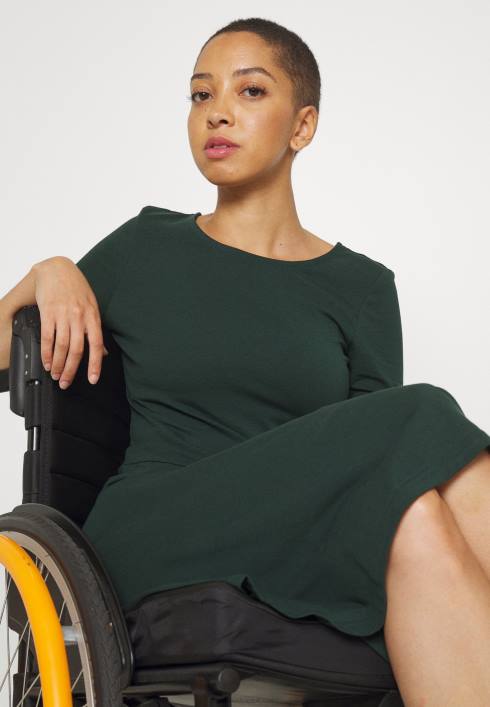 femei rochie din tricou verde inchis Anna Field2284190