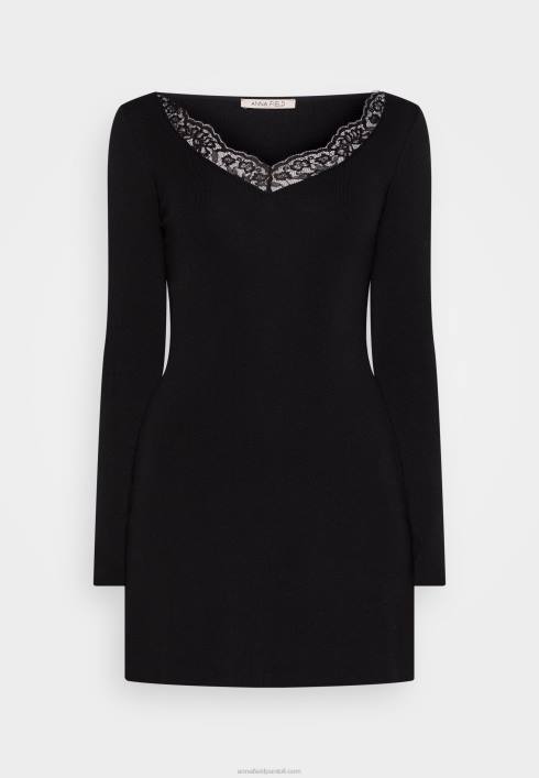 femei rochie jumper neagra Anna Field2284236