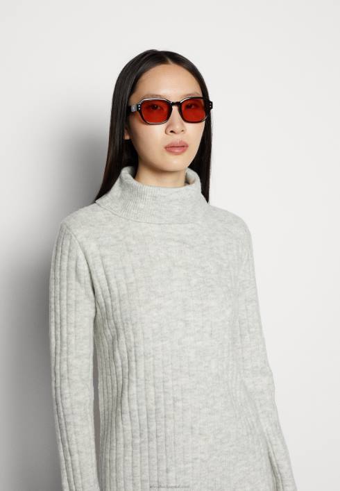 femei rochie jumper pestriță gri deschis Anna Field2284213