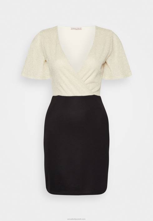 femei rochie schimbătoare aurie/neagră Anna Field2284206