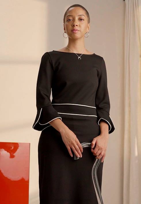 femei rochie schimbătoare neagră Anna Field2284218