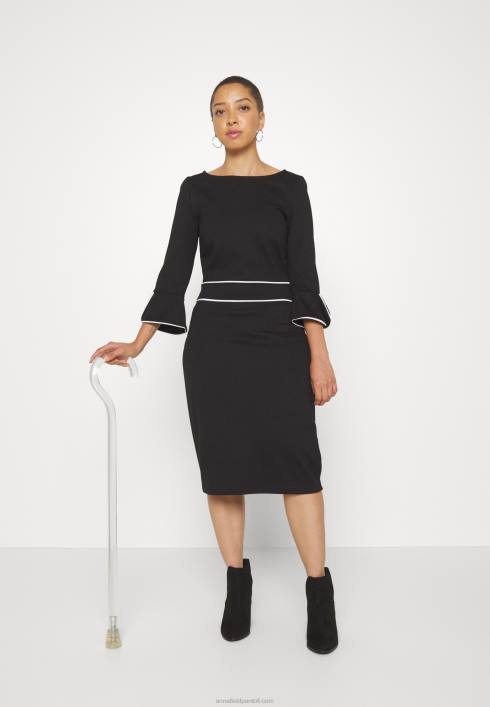 femei rochie schimbătoare neagră Anna Field2284218