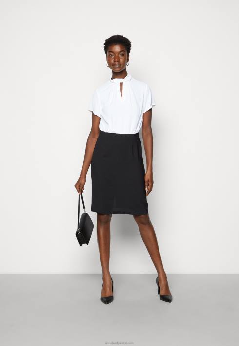 femei rochie schimbătoare negru/alb Anna Field2284200