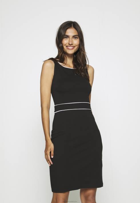 femei rochie schimbătoare negru/alb Anna Field228495