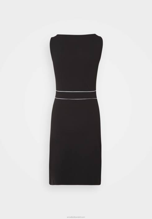 femei rochie schimbătoare negru/alb Anna Field228495