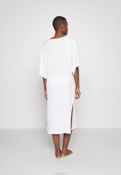 femei v fata rochie plaja rochie maxi weiss Anna Field2284222