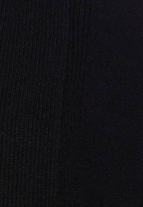 femei cardigan cu guler pliat cu nervuri negru Anna Field2284822