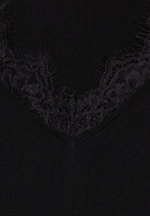 femei pulover din dantela negru Anna Field2284856