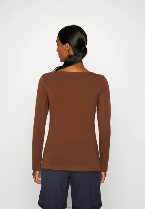 femei Pachet 2 top cu mâneci lungi maro/alb Anna Field2284584