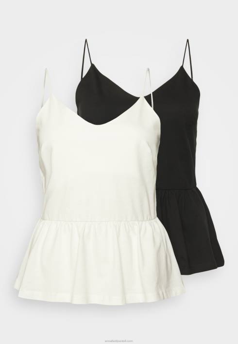 femei Pachet 2 top negru/alb Anna Field2284427