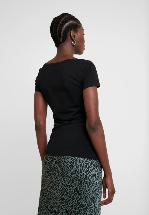 femei Pachet de 2 tricouri de bază negru Anna Field2284318