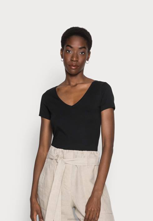 femei Pachet de 2 tricouri de bază negru Anna Field2284354