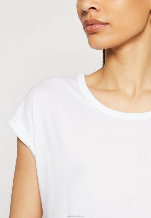 femei Pachet de 3 tricouri de bază alb/gri deschis pestriț Anna Field2284344