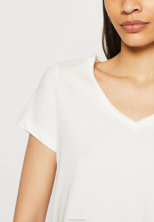 femei Pachet de 3 tricouri de bază galben închis/violet/alb Anna Field2284255