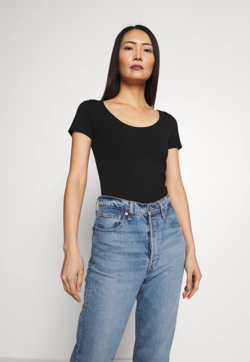 femei Pachet de 3 tricouri de bază negru Anna Field2284273