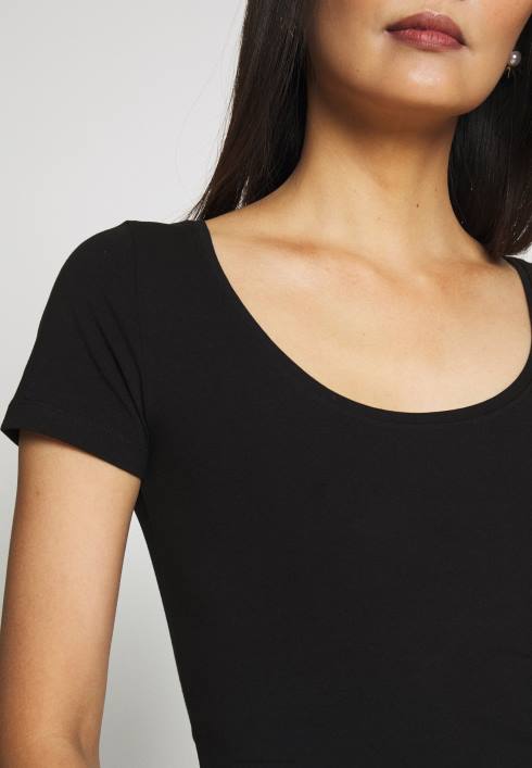 femei Pachet de 3 tricouri de bază negru Anna Field2284273