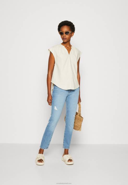 femei camasa amestec in in tricou imprimeu bej Anna Field2284336