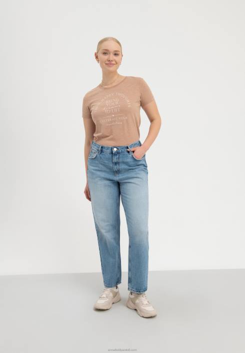 femei dă viață viselor tale tricou cu imprimeu maro Anna Field2284321