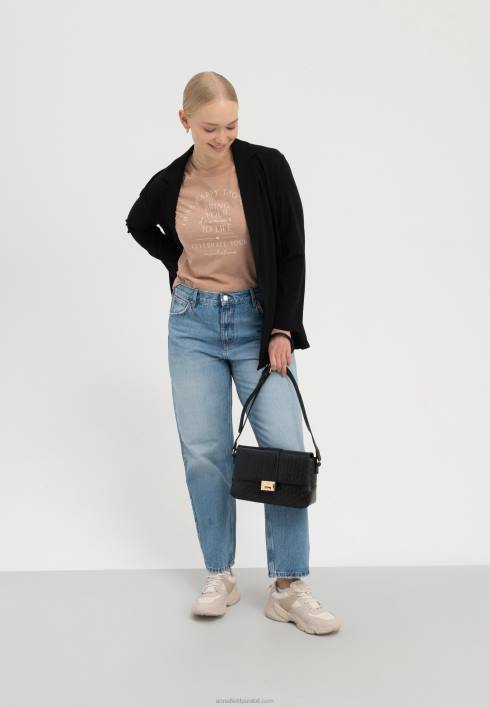 femei dă viață viselor tale tricou cu imprimeu maro Anna Field2284321