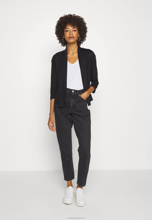 femei pachet de 2 tricouri de bază negru/alb Anna Field2284261