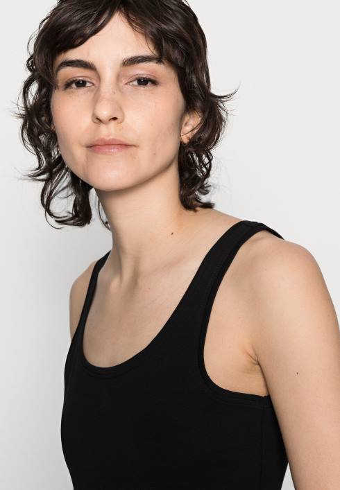 femei rezervor de bază 3er pack top negru/alb/kaki Anna Field2284397