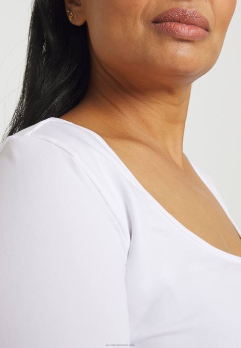 femei top cu mâneci lungi alb Anna Field2284572