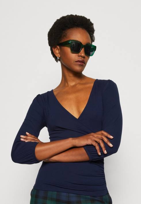 femei top cu mâneci lungi albastru închis Anna Field2284536