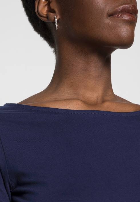 femei top cu mâneci lungi albastru închis Anna Field2284570