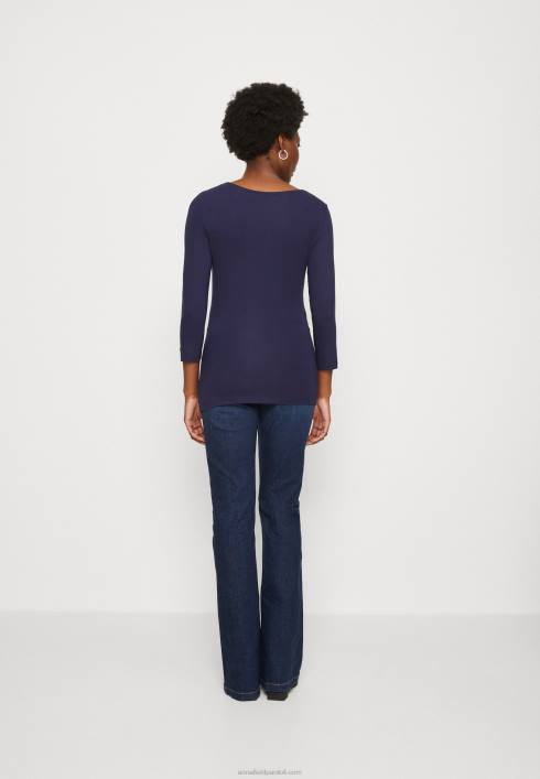 femei top cu mâneci lungi albastru închis Anna Field2284574