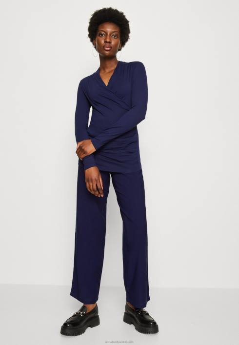 femei top cu mâneci lungi albastru închis Anna Field2284577