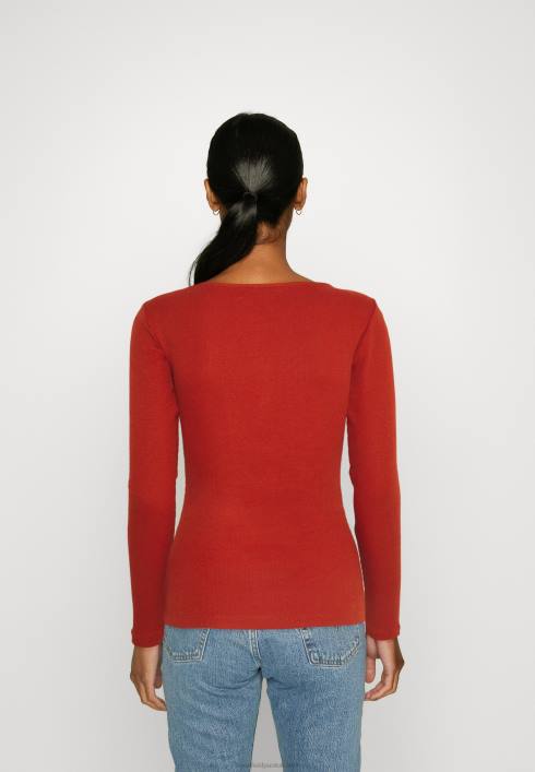 femei top cu mâneci lungi maro Anna Field2284563