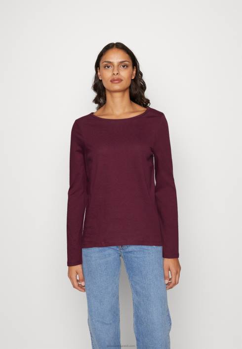 femei top cu mâneci lungi roșu închis Anna Field2284567