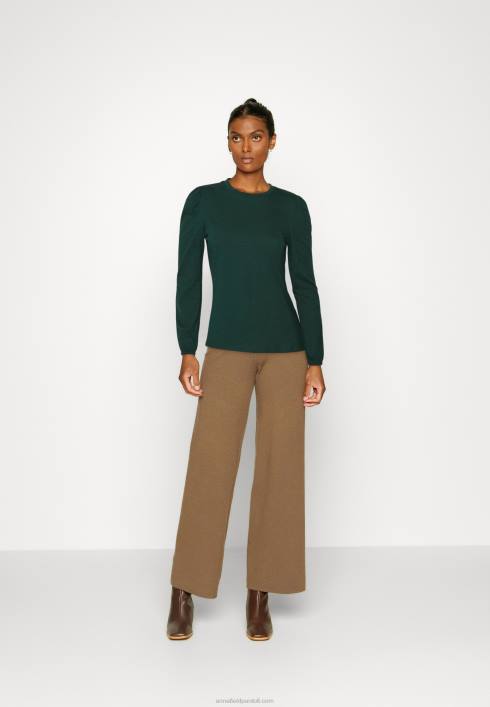 femei top cu mâneci lungi verde închis Anna Field2284559