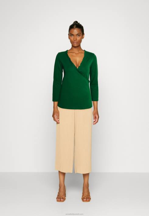 femei top cu mâneci lungi verde închis Anna Field2284576