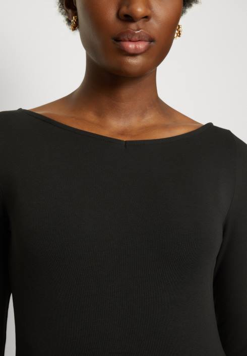 femei top cu maneca lunga negru Anna Field2284537