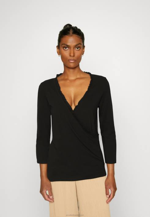 femei top cu maneca lunga negru Anna Field2284541