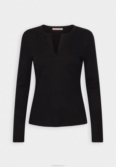 femei top cu maneca lunga negru Anna Field2284547