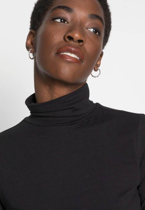 femei top cu maneca lunga negru Anna Field2284548