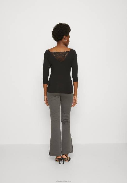 femei top cu maneca lunga negru Anna Field2284564