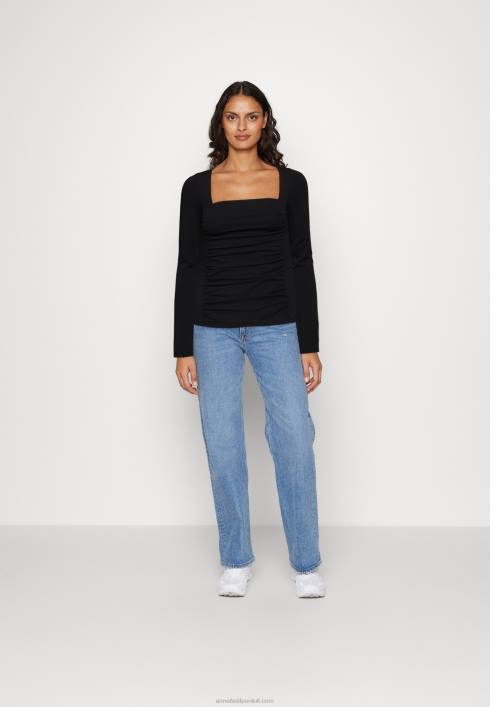 femei top cu maneca lunga negru Anna Field2284568