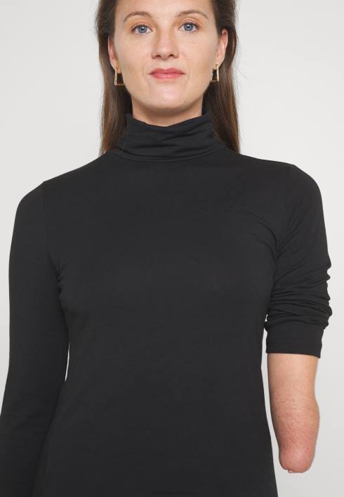 femei top cu maneca lunga negru Anna Field2284579