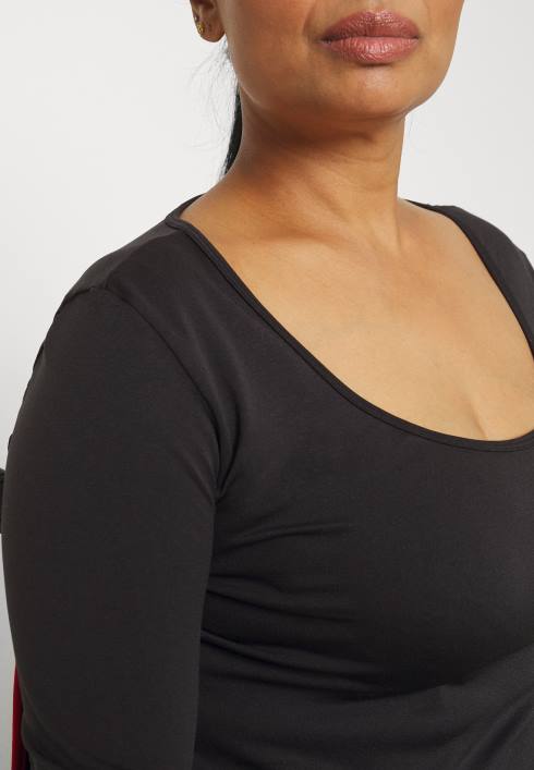 femei top cu maneca lunga negru Anna Field2284580