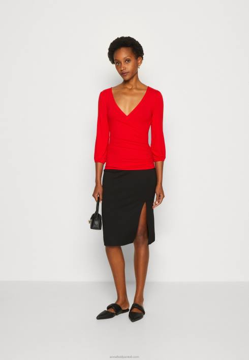 femei top cu maneca lunga rosu Anna Field2284529