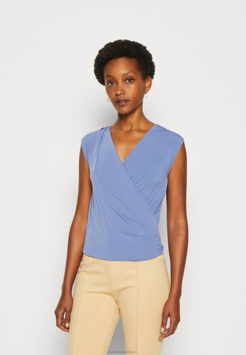 femei tricou cu imprimeu albastru-gri Anna Field2284320